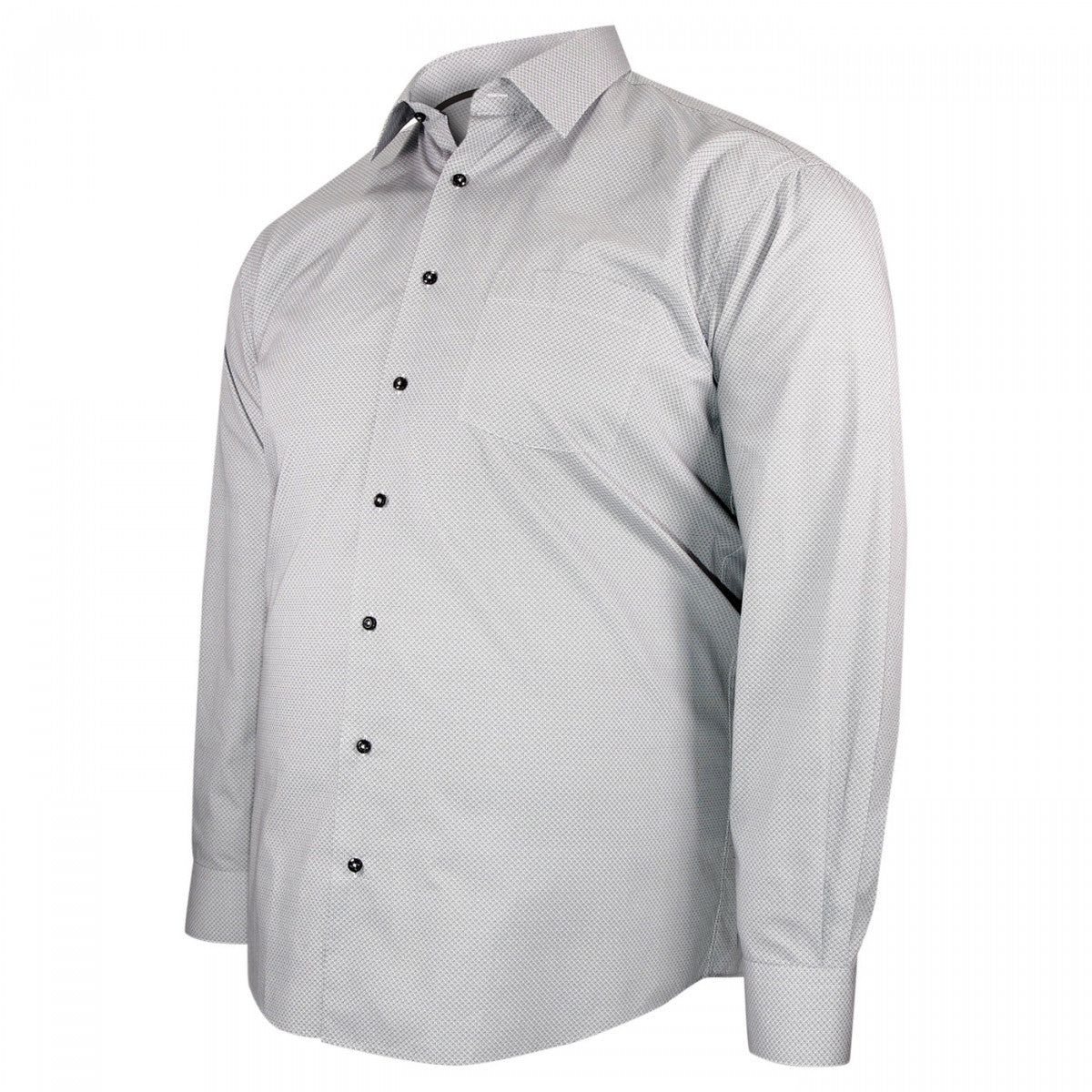 chemise repassage facile middo-gt-c6db2 gris