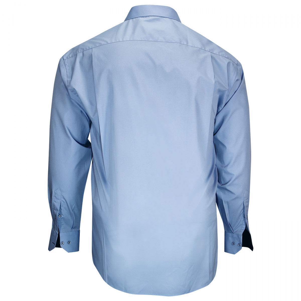 Chemise repassage facile bleu