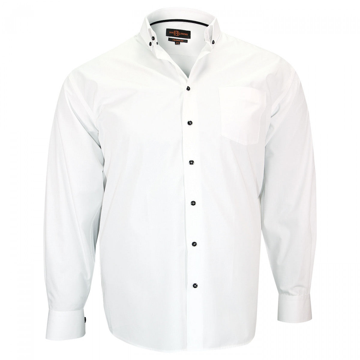 Chemise sport blanc noir