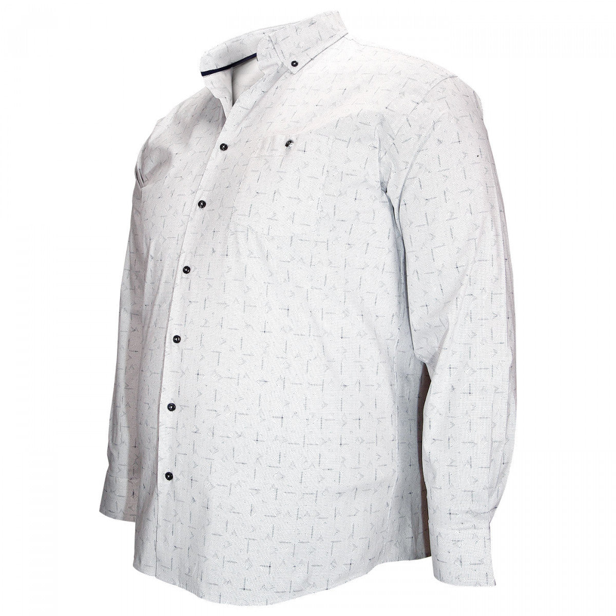 Chemise sportNORWICH Doublissimo GT-FT3DB2 blanc bleu