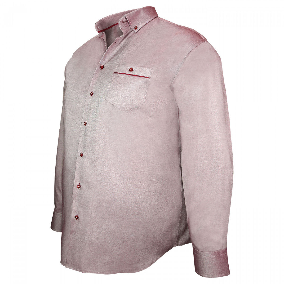 Chemise sport bordeaux