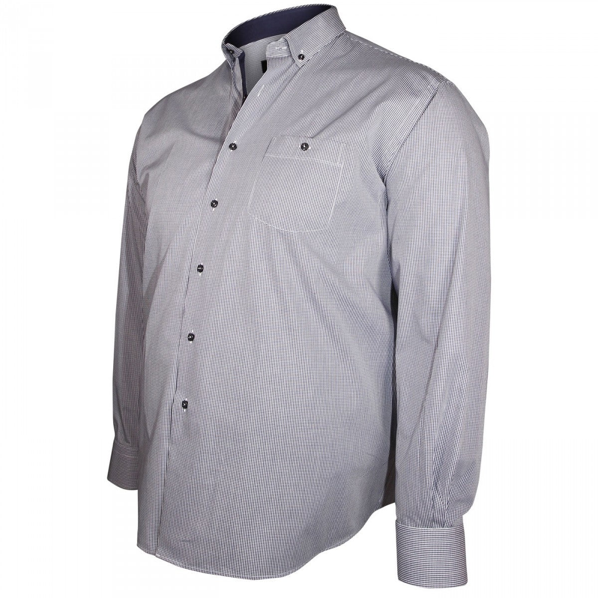 Chemise sport WEEK END Doublissimo GT-E10DB2 bleu marine