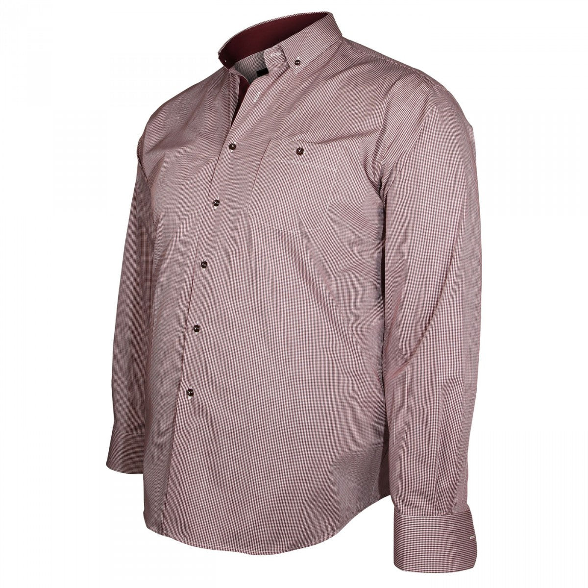 Chemise sport WEEK END Doublissimo GT-E10DB3 bordeaux