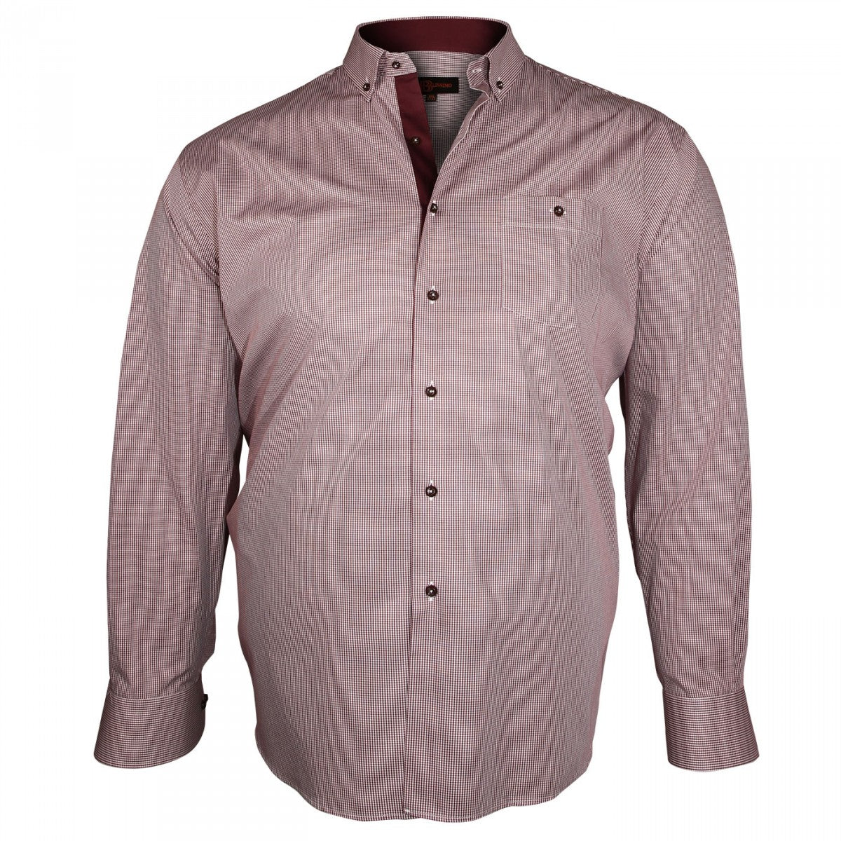 Chemise sport WEEK END Doublissimo GT-E10DB3 bordeaux