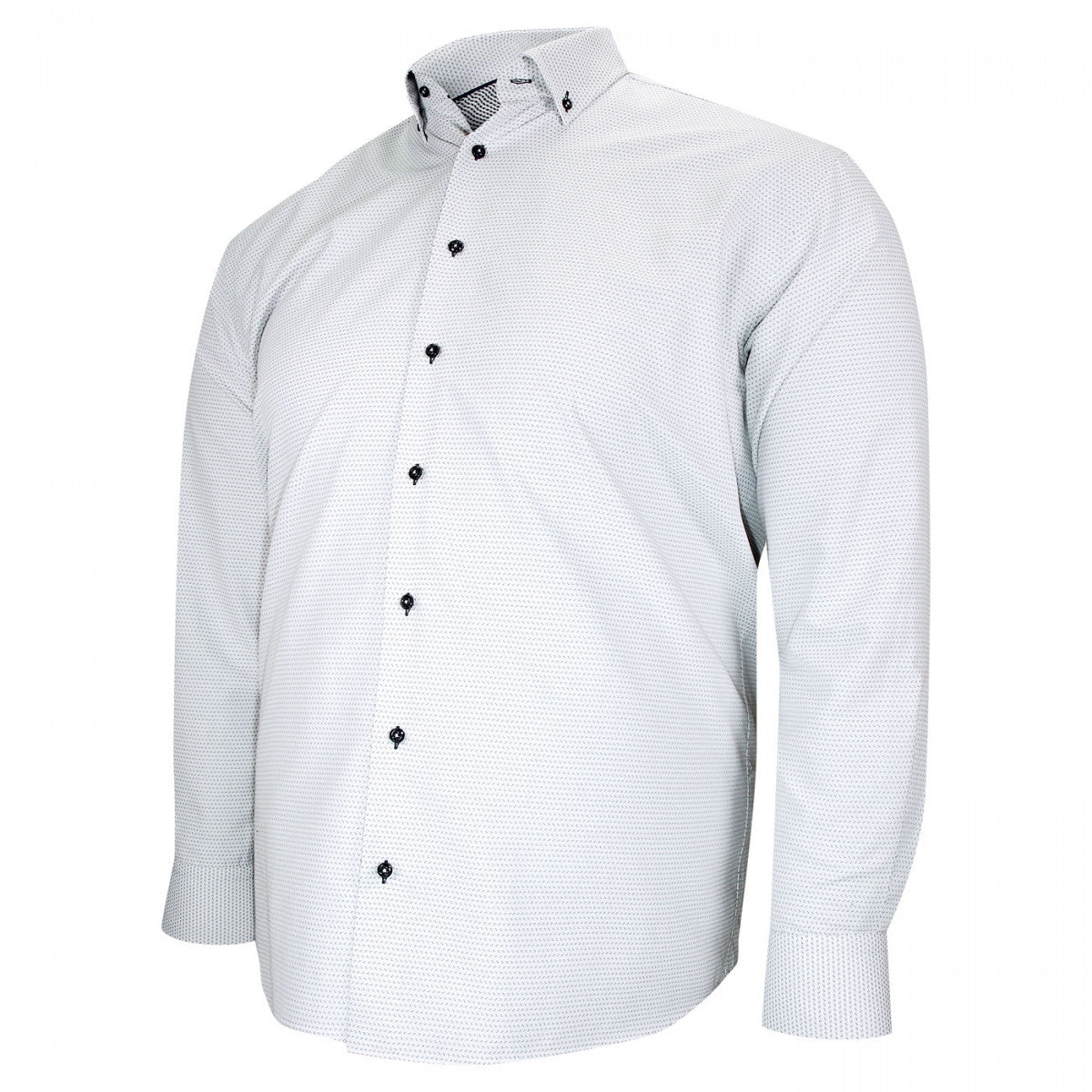 Chemise forte taille tissus premium AD2DB2 blanc