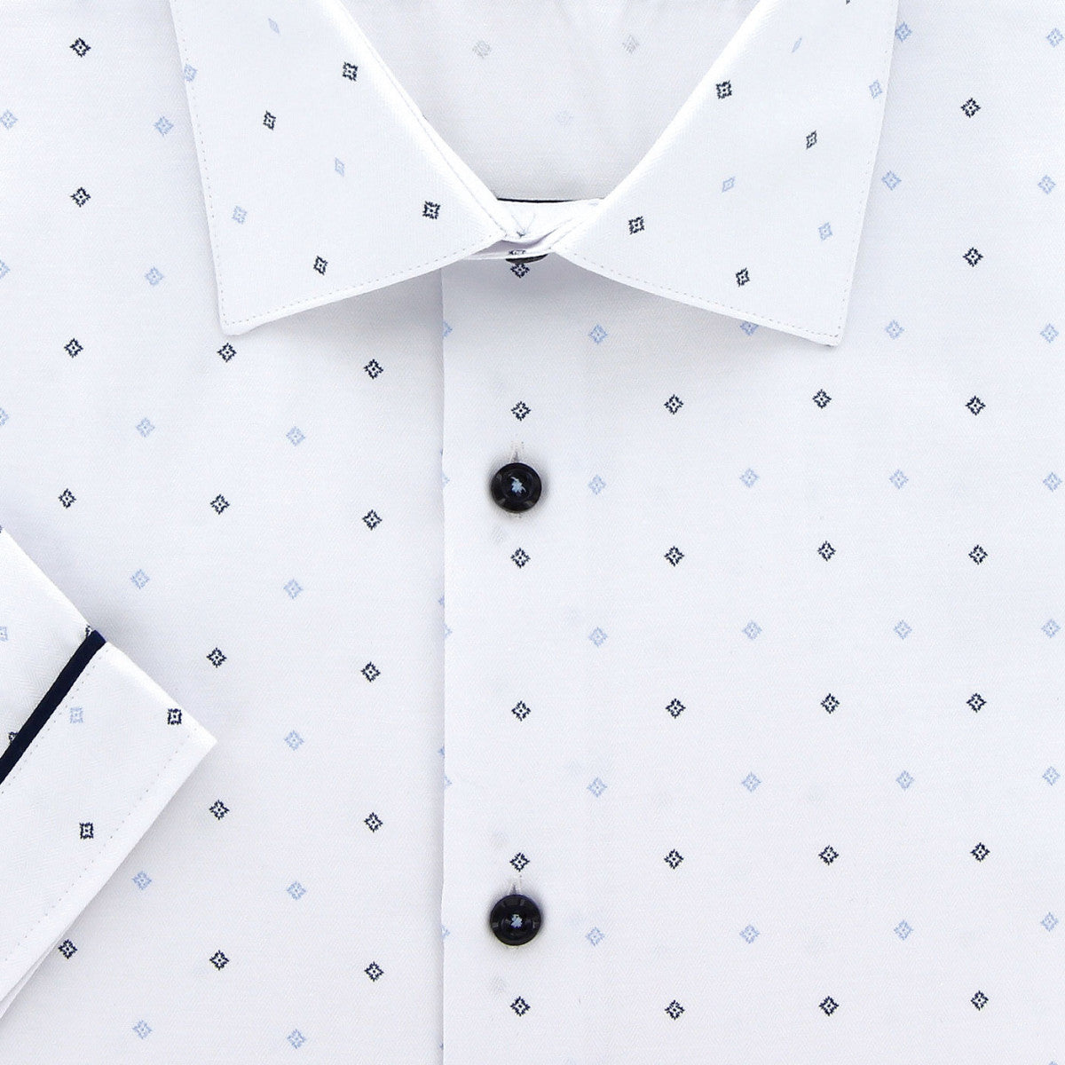Chemisette forte taille AD4DBMC1 blanc noir