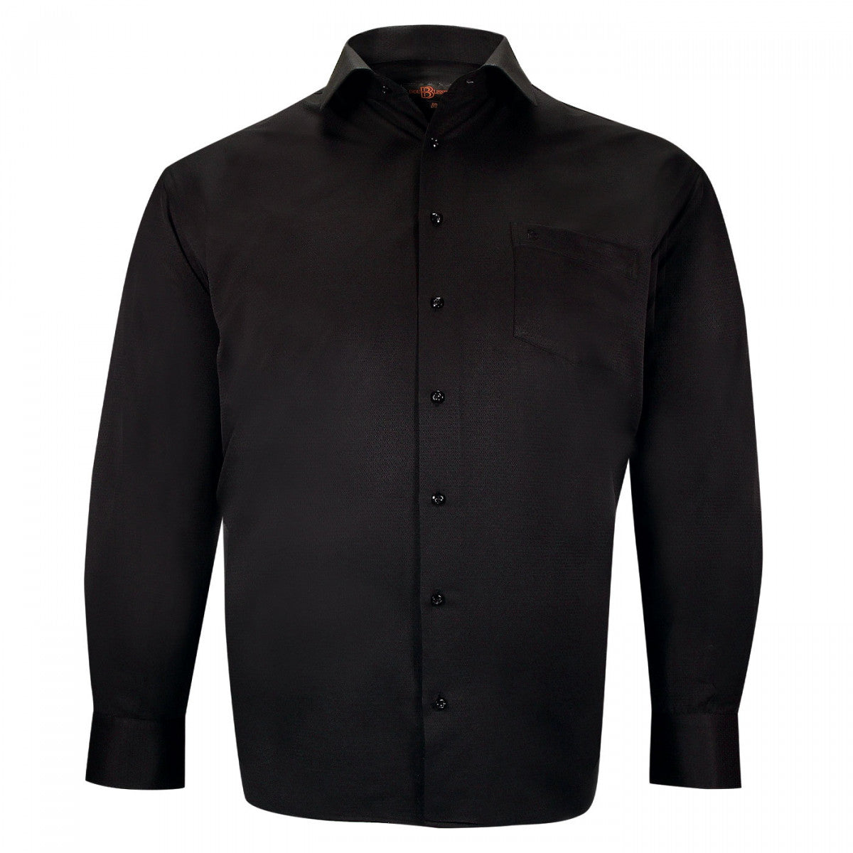 Chemise forte taille tissus premium armuré bastini-aa5db3 noir