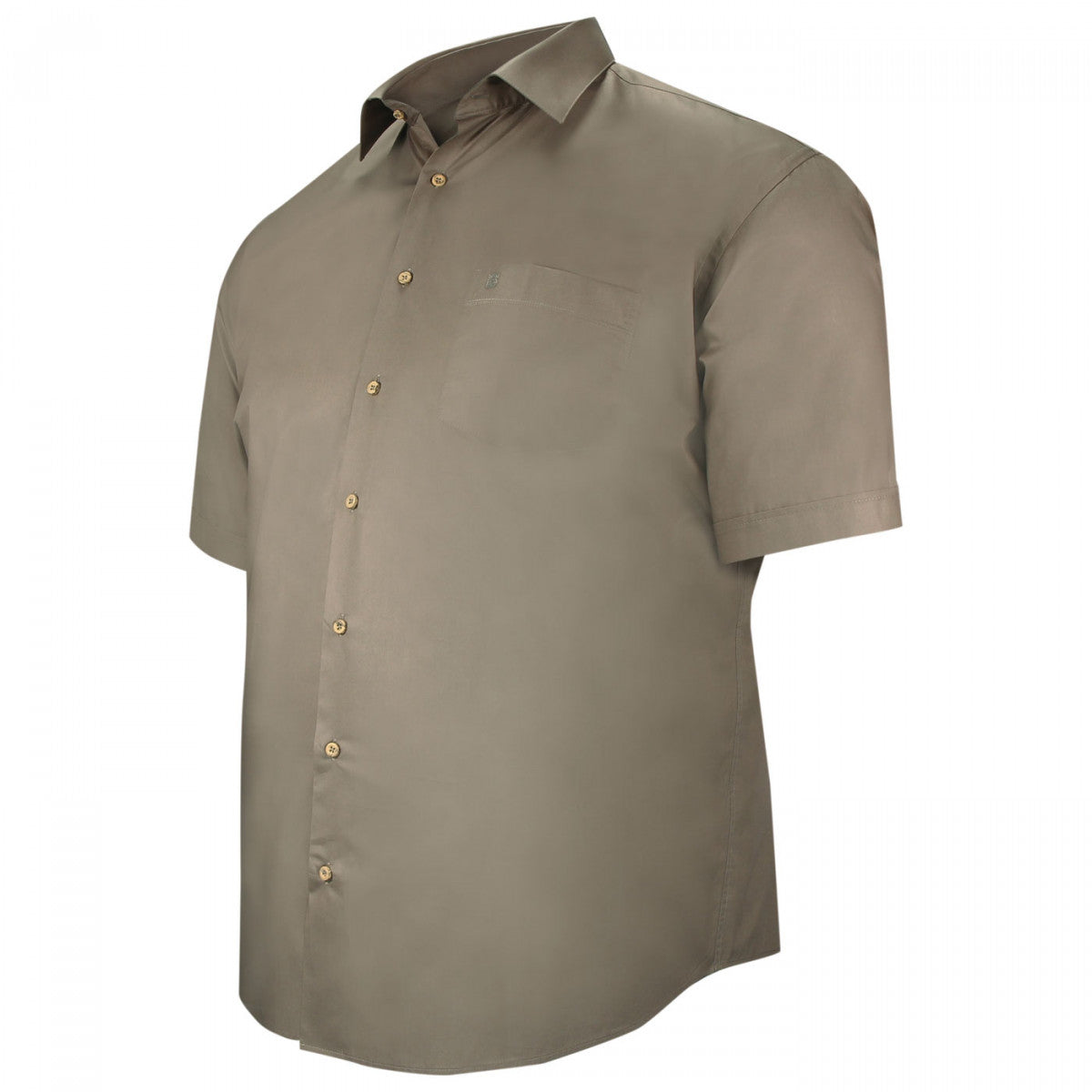 Chemisette forte taille unie primino-aa2dbmc2 taupe