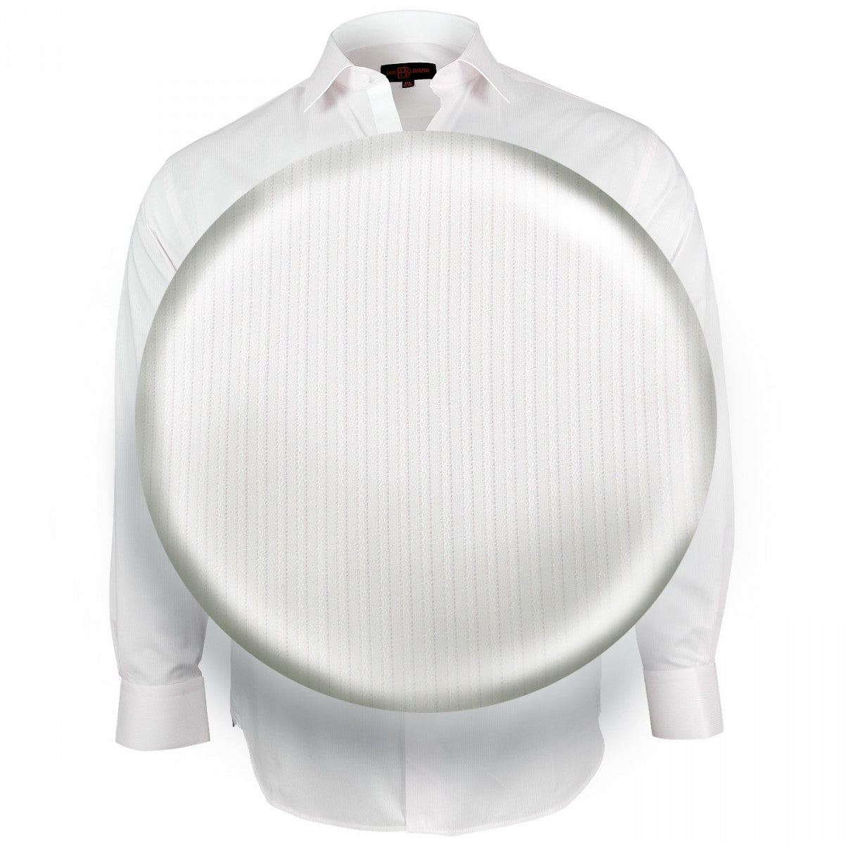 CHEMISE GRANDE TAILLE SMART Doublissimo GT-K7DB2 rose