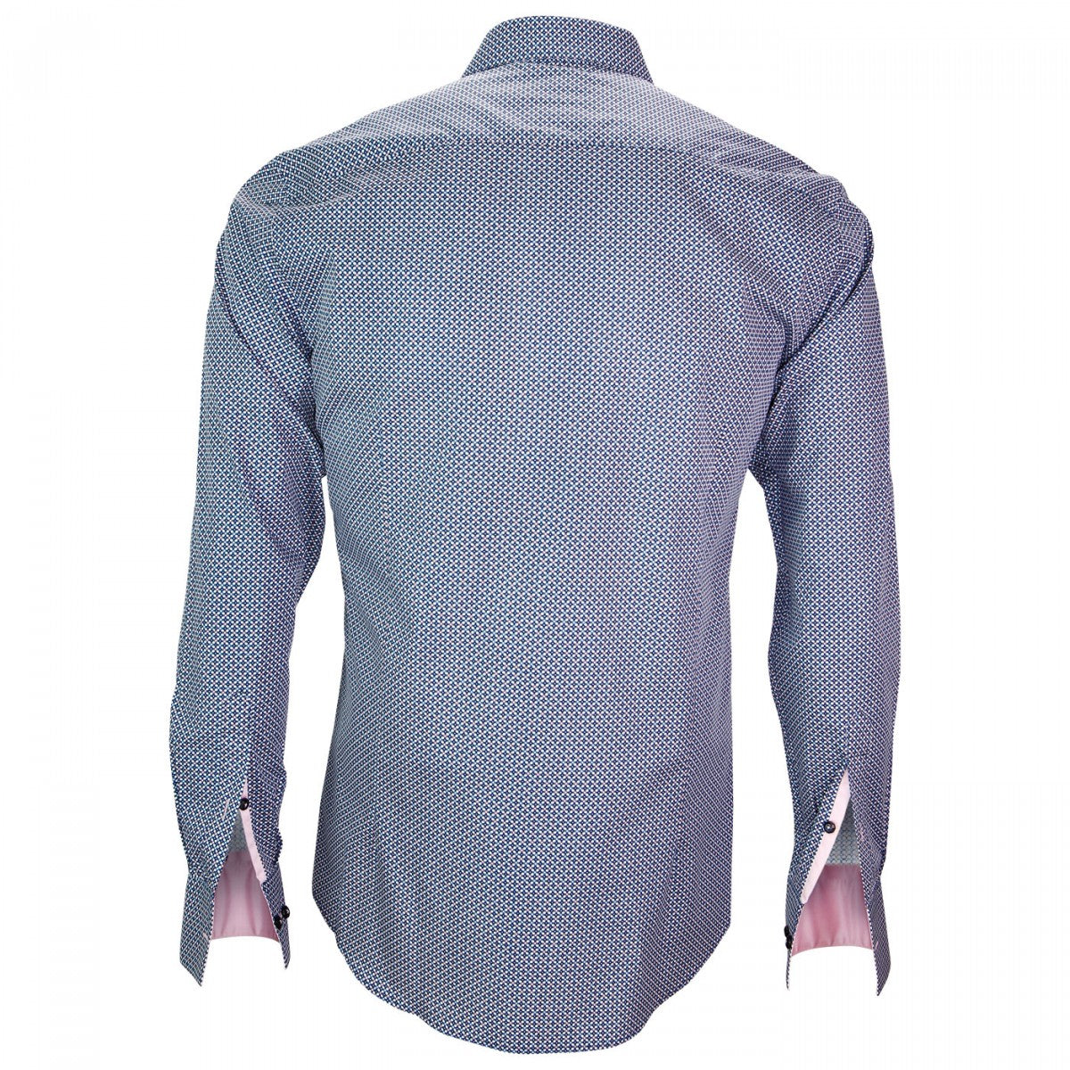 Chemise impriméeGLASGOW Andrew Mac Allister XP3AM3 bleu rose