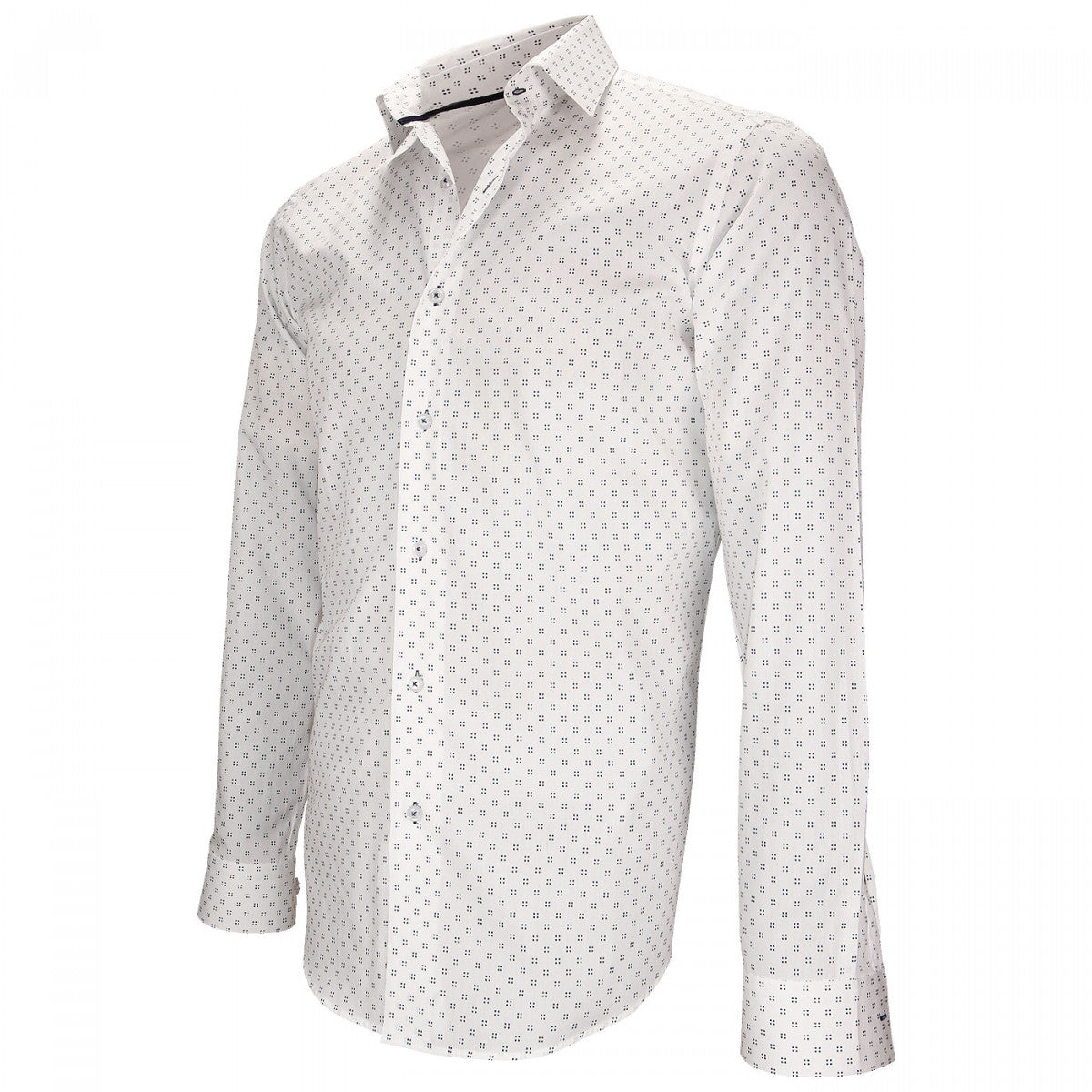 Chemise impriméeKILBURN Andrew Mac Allister FT2AM2 blanc