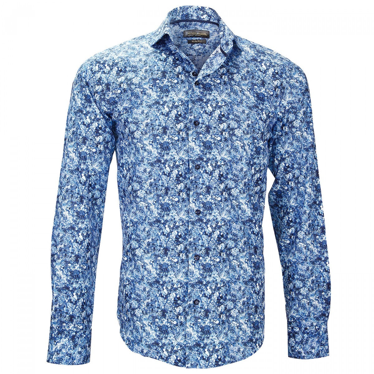 Chemise impriméeLECCE Emporio balzani P5EB4 bleu bleu