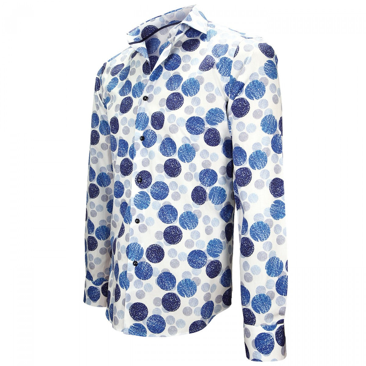 Chemise impriméePAXTON Andrew Mac Allister ZB7AM1 bleu
