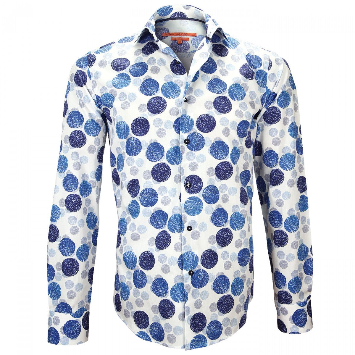 Chemise impriméePAXTON Andrew Mac Allister ZB7AM1 bleu