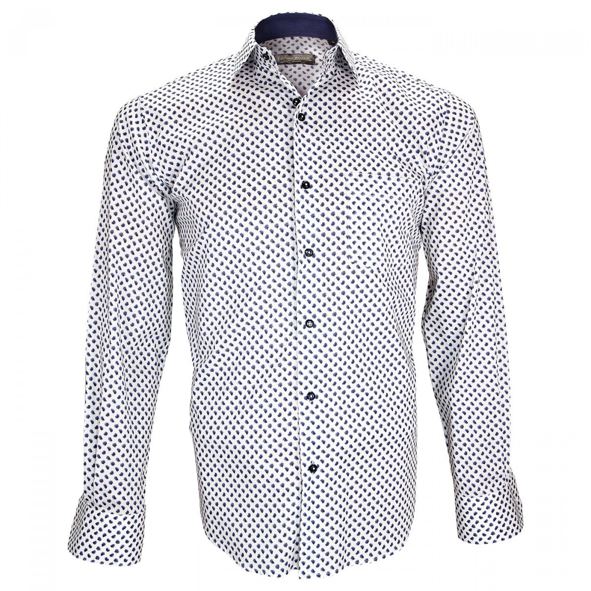 Chemise impriméeLUIGI Emporio balzani ZB13EB1 blanc