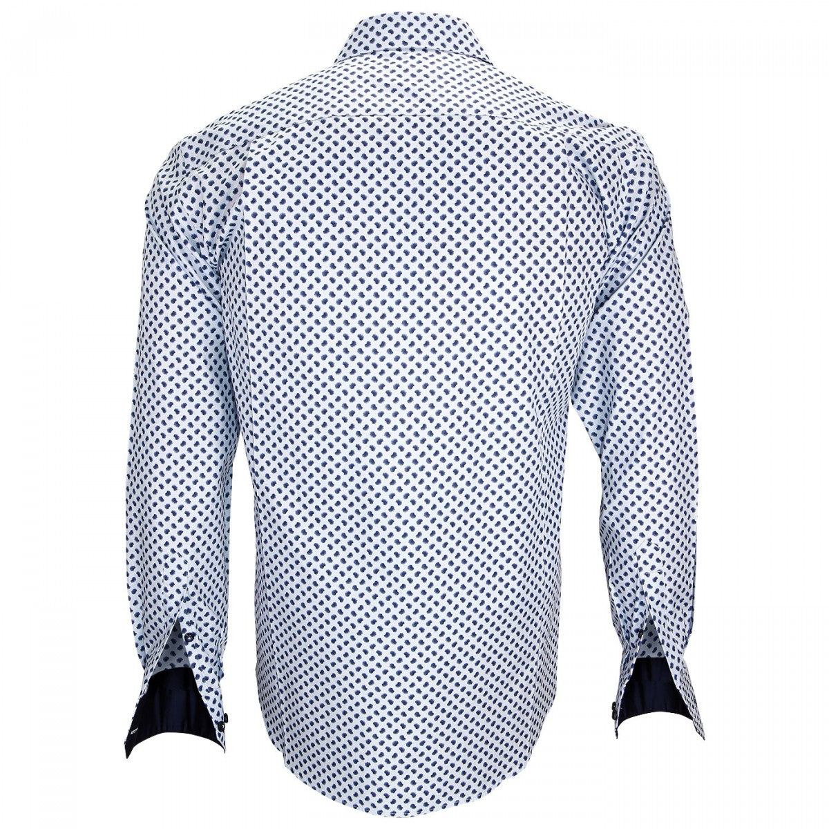 Chemise impriméeLUIGI Emporio balzani ZB13EB2 bleu
