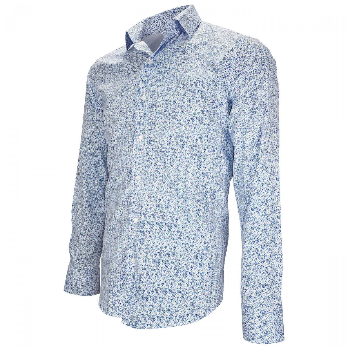 Chemise libertyAGRIGENTE Emporio balzani FT12EB2 bleu blanc