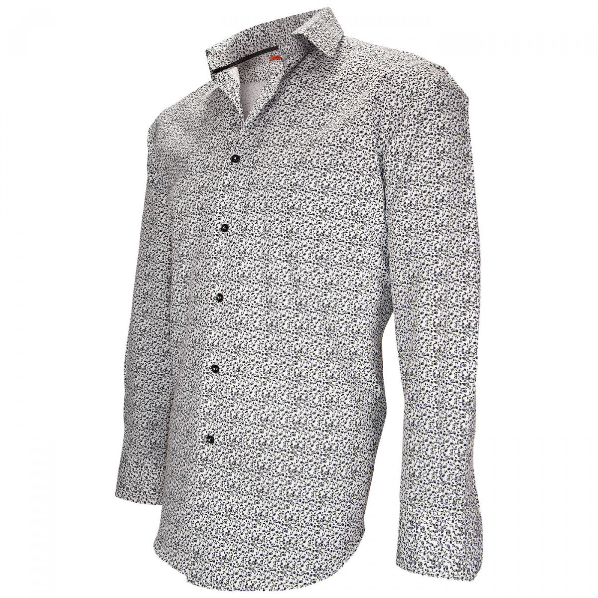 Chemise libertyGREENWICH Andrew Mac Allister FT13AM2 blanc noir