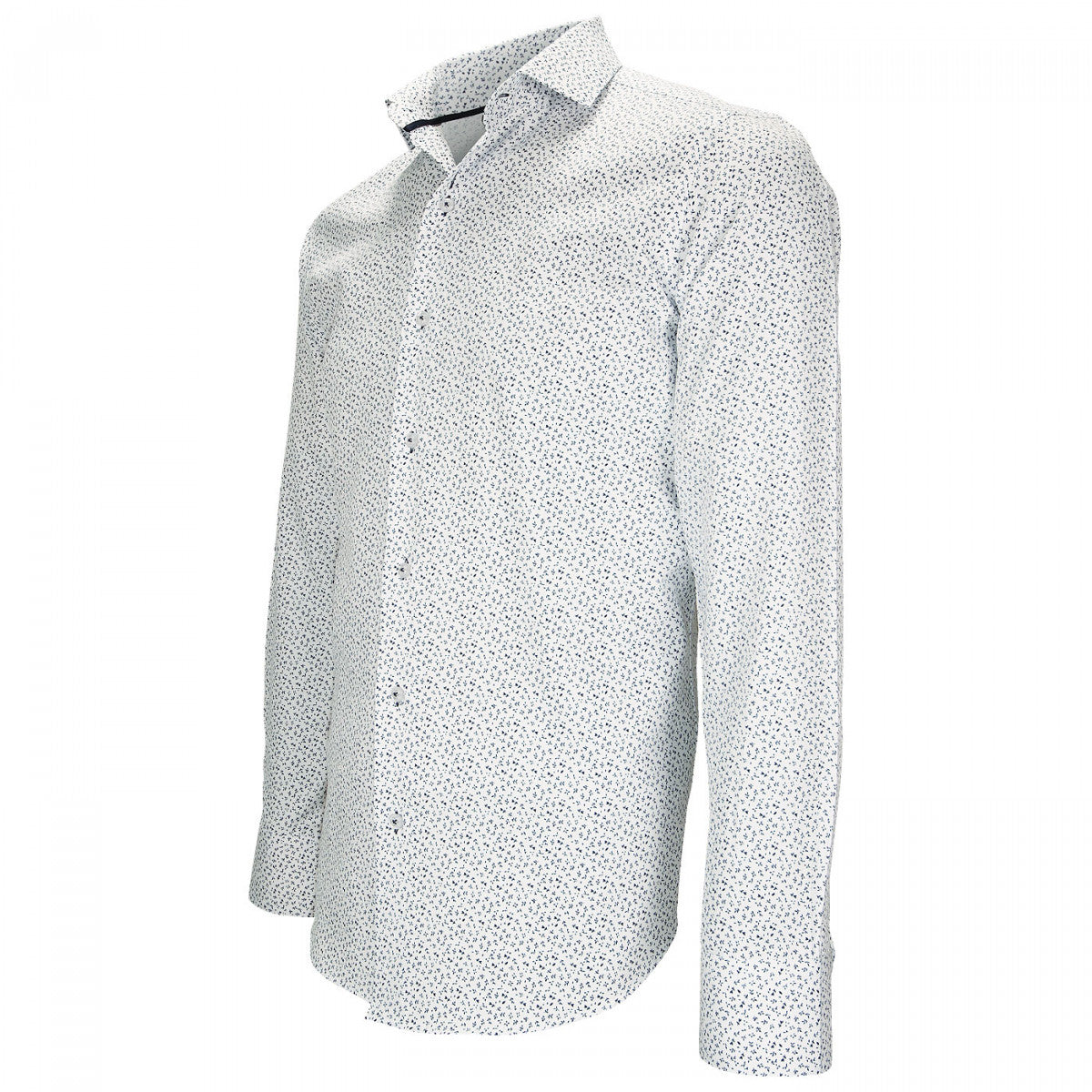 Chemise libertySANGIOVESE Emporio balzani FT7EB1 blanc bleu