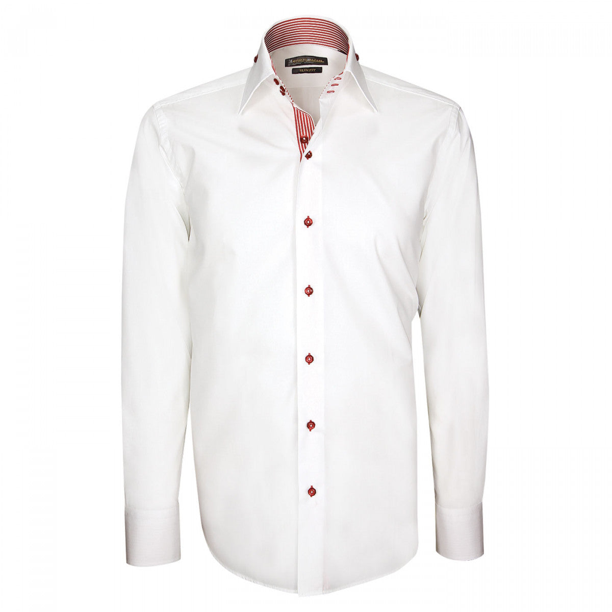 Chemise mode  Emporio Balzani ZP4EB1 blanc rouge