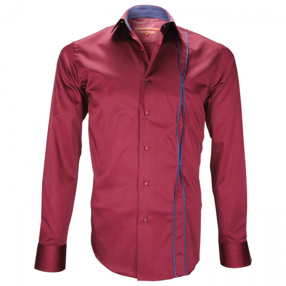Chemise modeICKENHAM Andrew Mac Allister FT1AM3 bordeaux