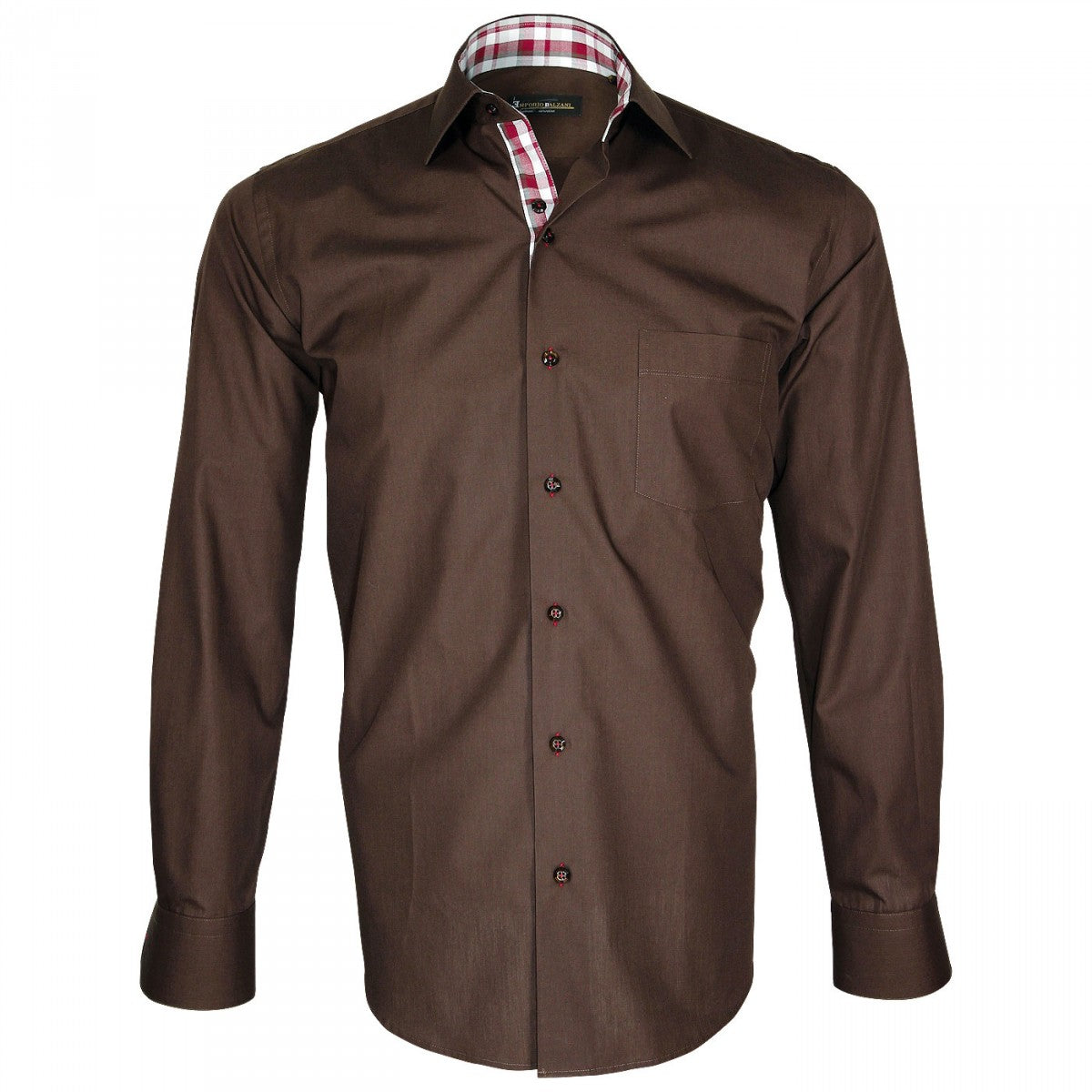Chemise mode TINO Emporio balzani Q1EB17 marron