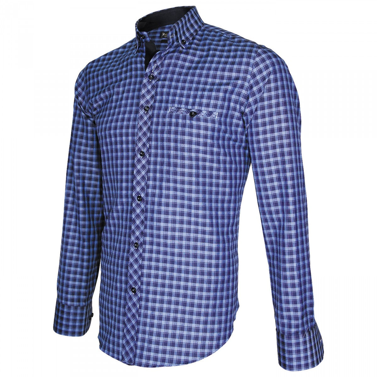 Chemise oxfordASTORIA Emporio balzani T3EB2 bleu