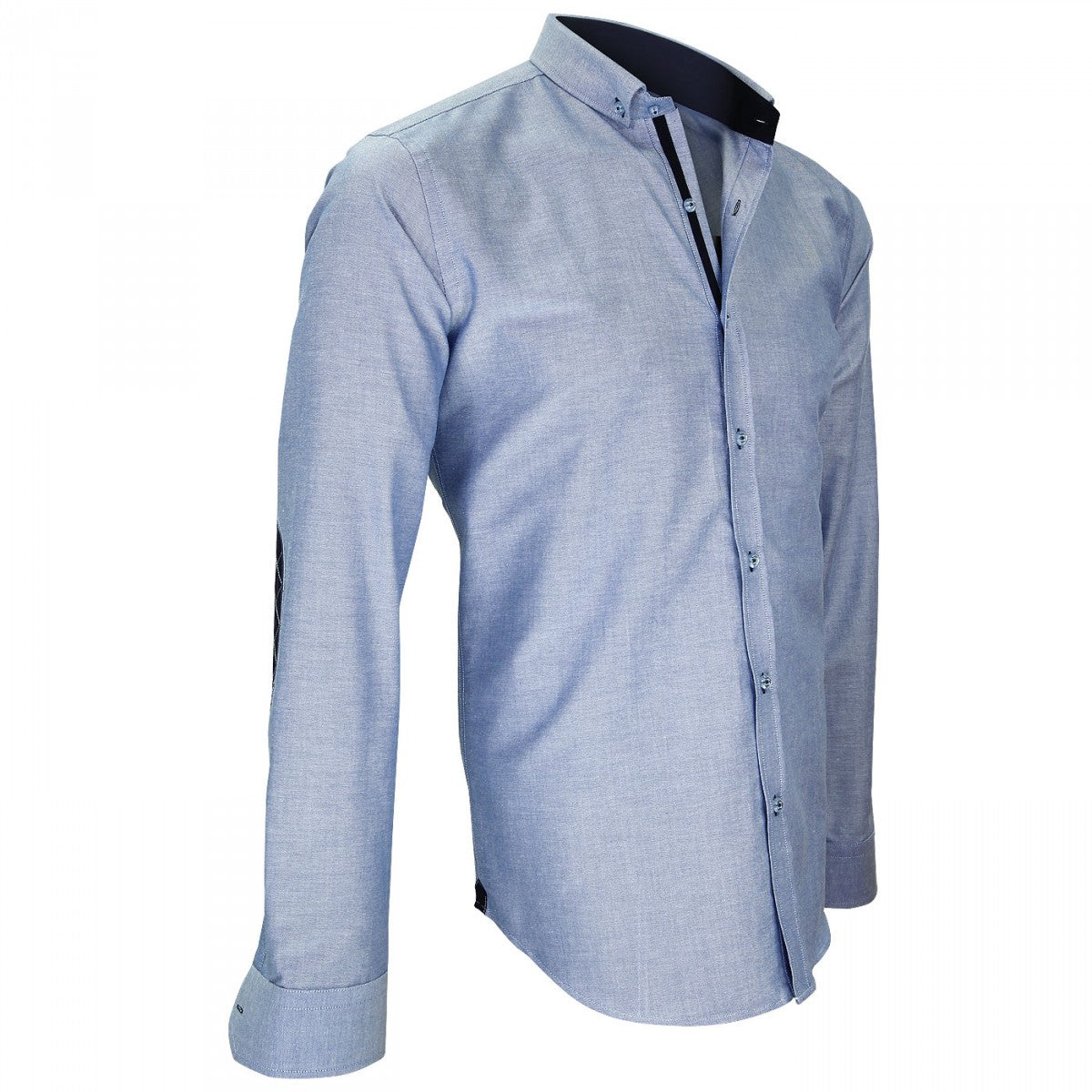 Chemise oxford BROOKES Andrew Mc Allister Q2AM7 bleu