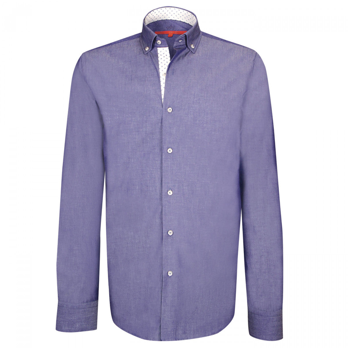 Chemise oxfordEPSOM Andrew Mc Allister T12AM4 bleu
