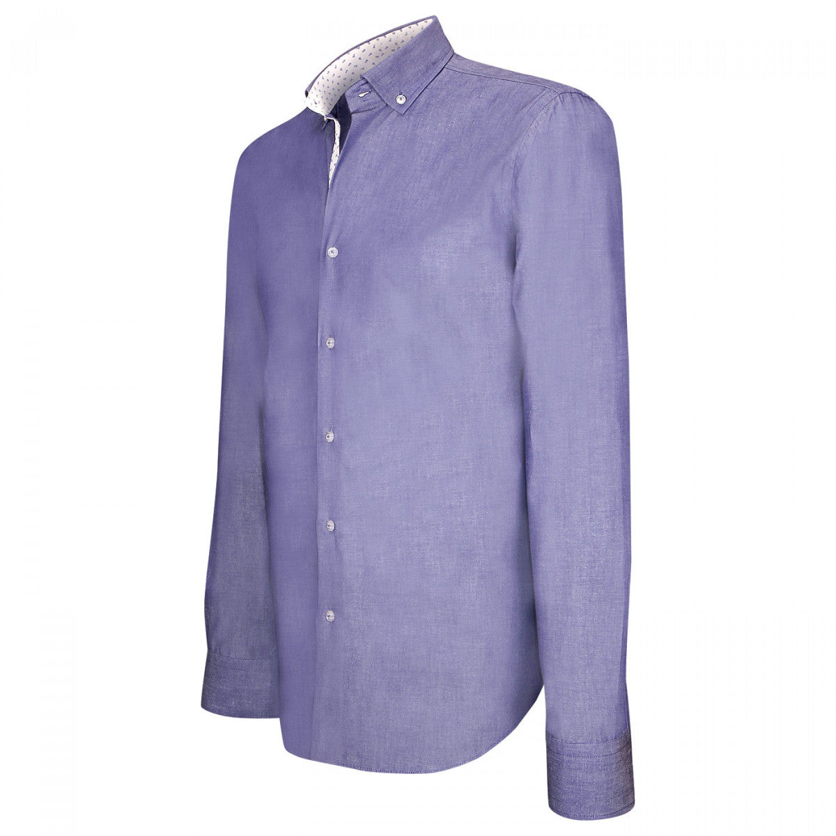 Chemise oxfordEPSOM Andrew Mc Allister T12AM4 bleu