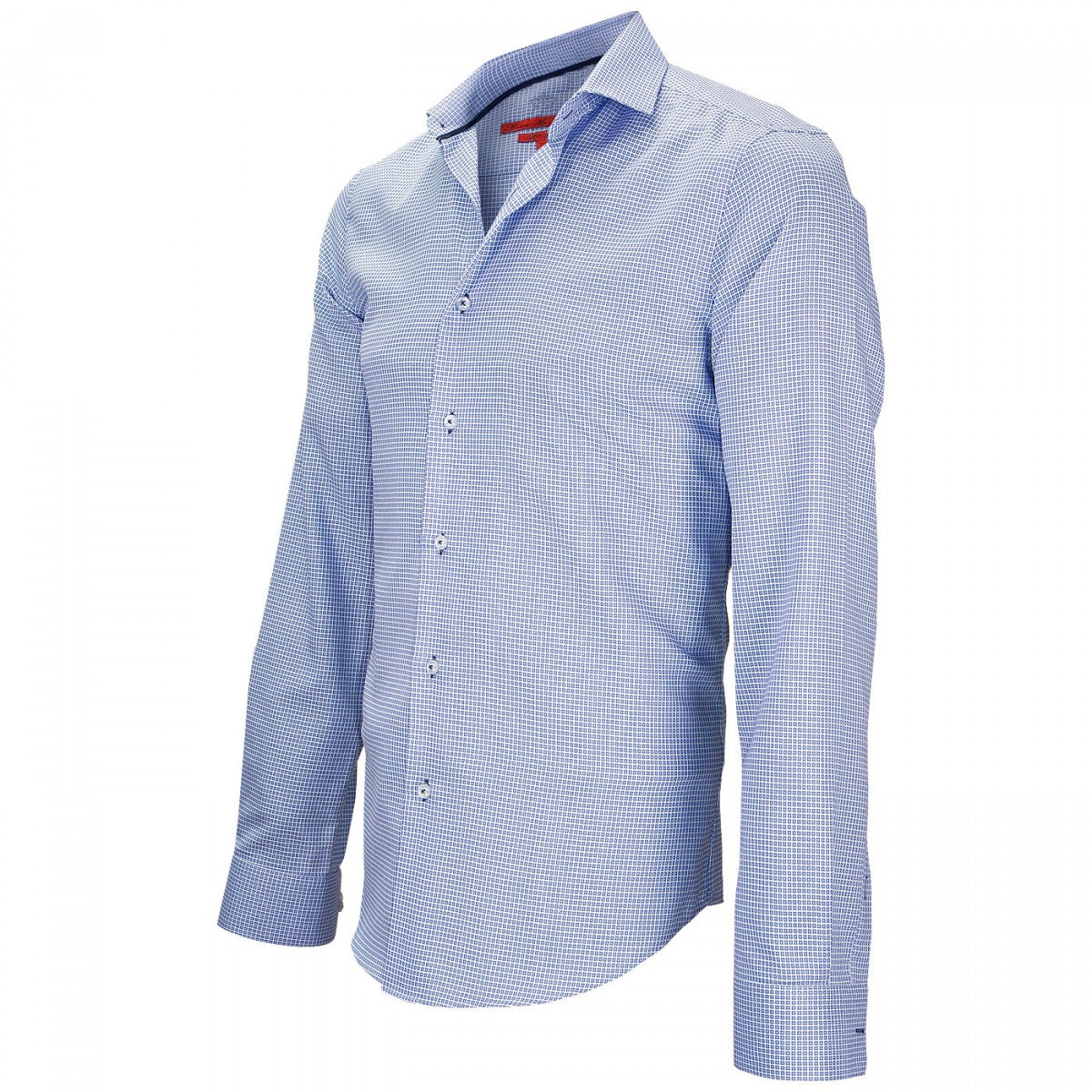Chemise petit colSTREETER Andrew Mac Allister P8AM4 bleu blanc