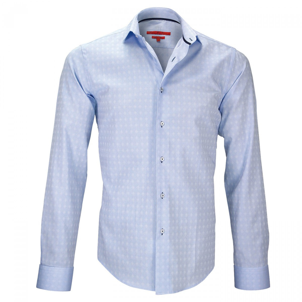 Chemise petit colSTREETER Andrew Mac Allister P8AM3 bleu bleu