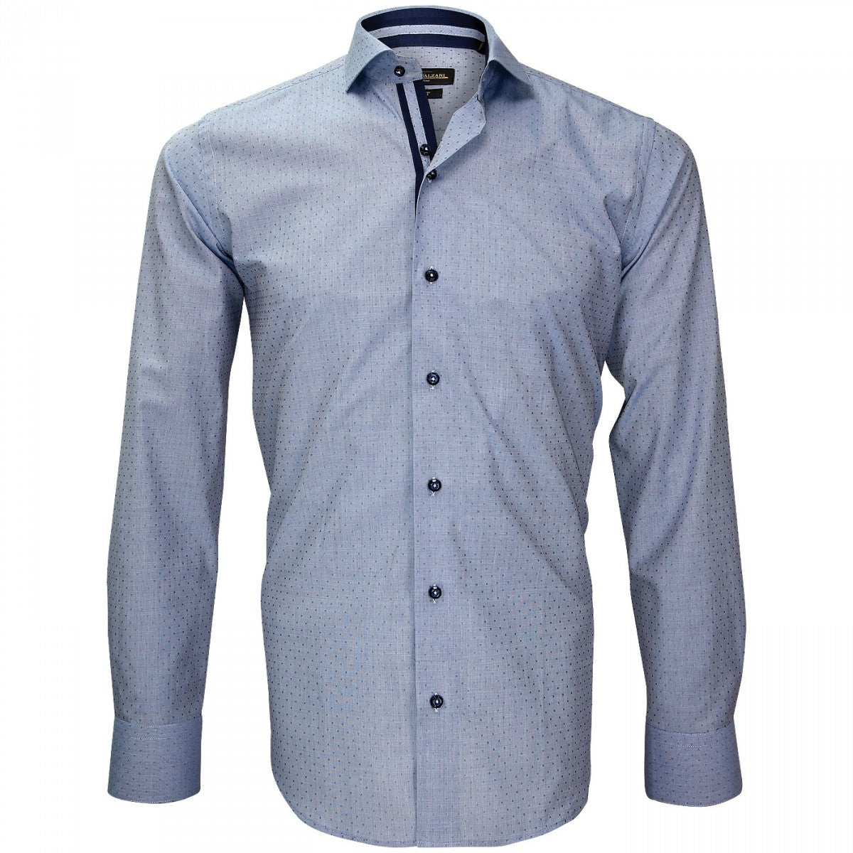 Chemise fil à filCINECITTA Emporio balzani J3EB8 bleu indigo