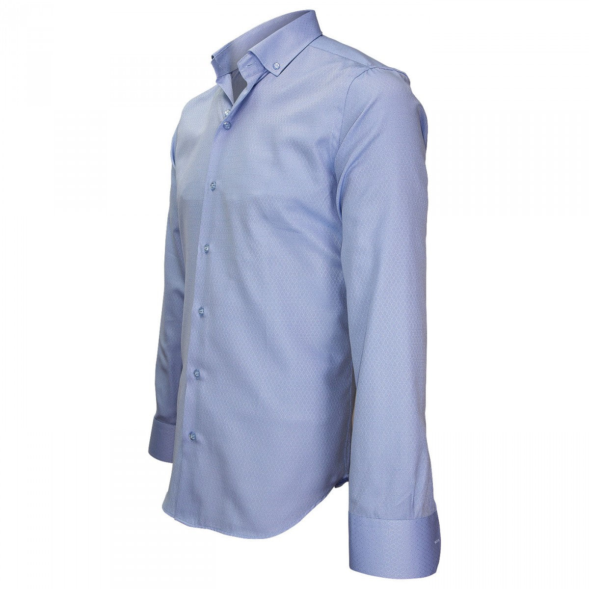 Chemise popeline armuréeZINO Emporio balzani J13EB2 bleu