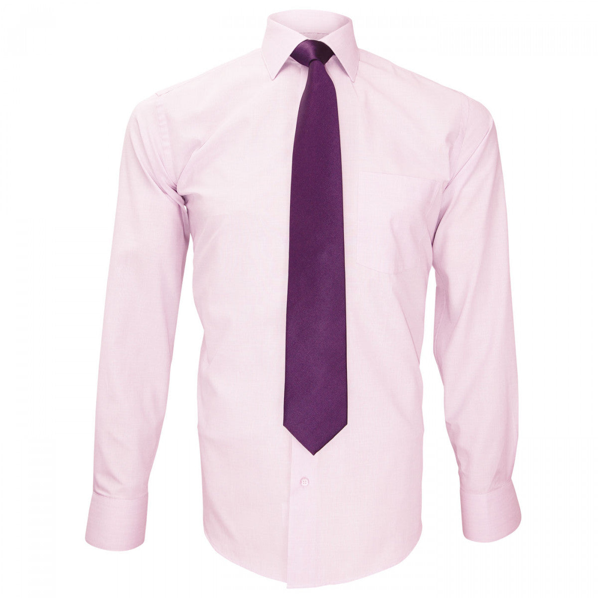 Chemise Prémium BASIC-BUSINESS Emporio balzani PERMA-EB31 rose
