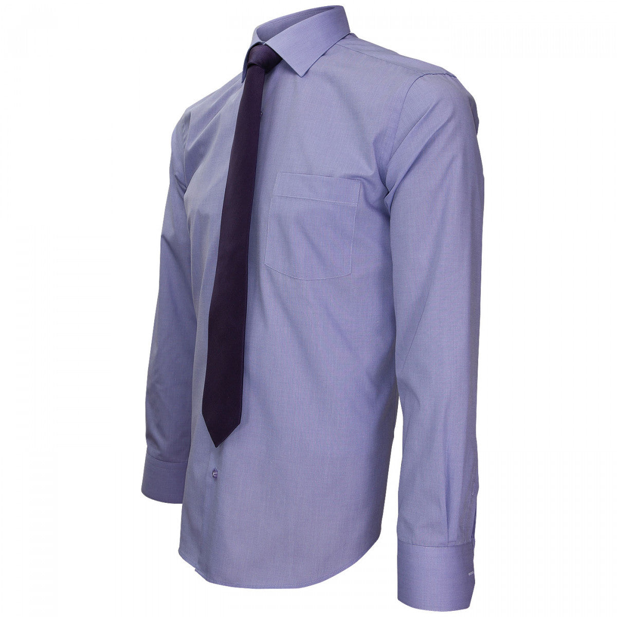 Chemise PrémiumCLASSIQUE- FIL A FIL Emporio balzani PERMA-FAF36 parme