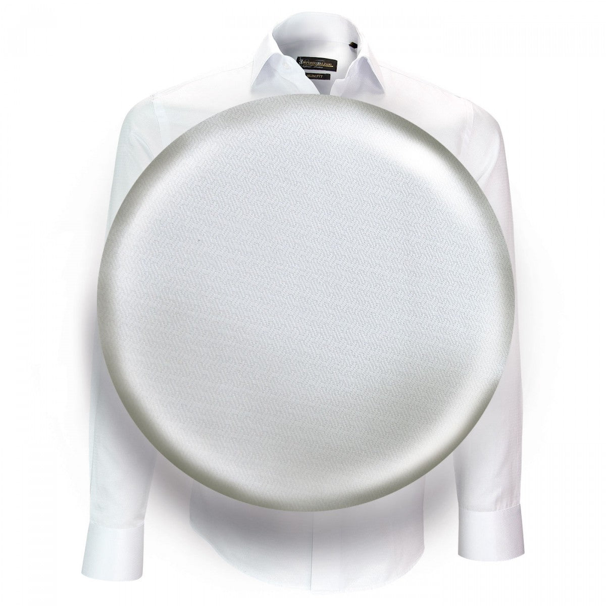 Chemise repasage facileROMA Emporio balzani XP6EB6 blanc polaire