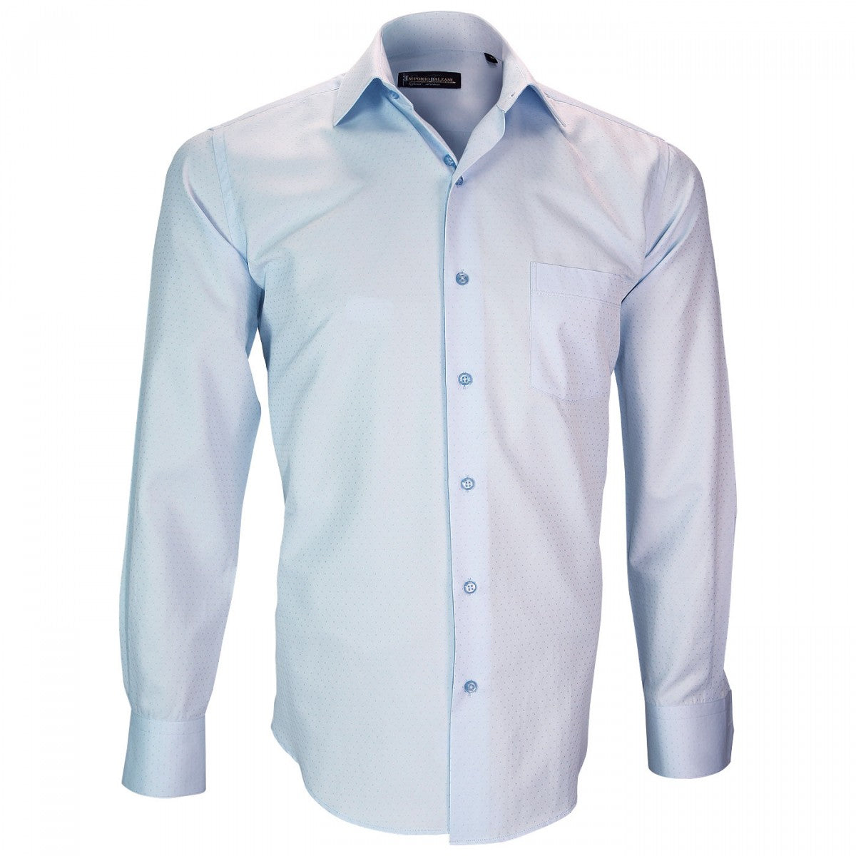 Chemise repasage facileBARI Emporio balzani XP5EB2 bleu