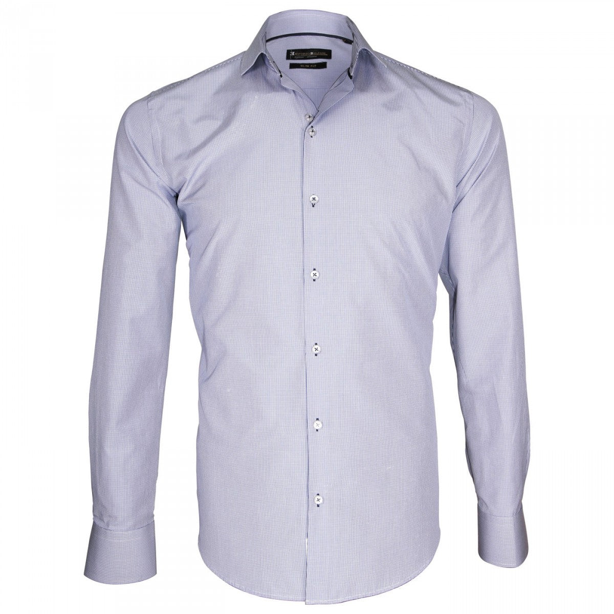 Chemise repassage facileGIANCARLO Emporio balzani T4EB5 bleu