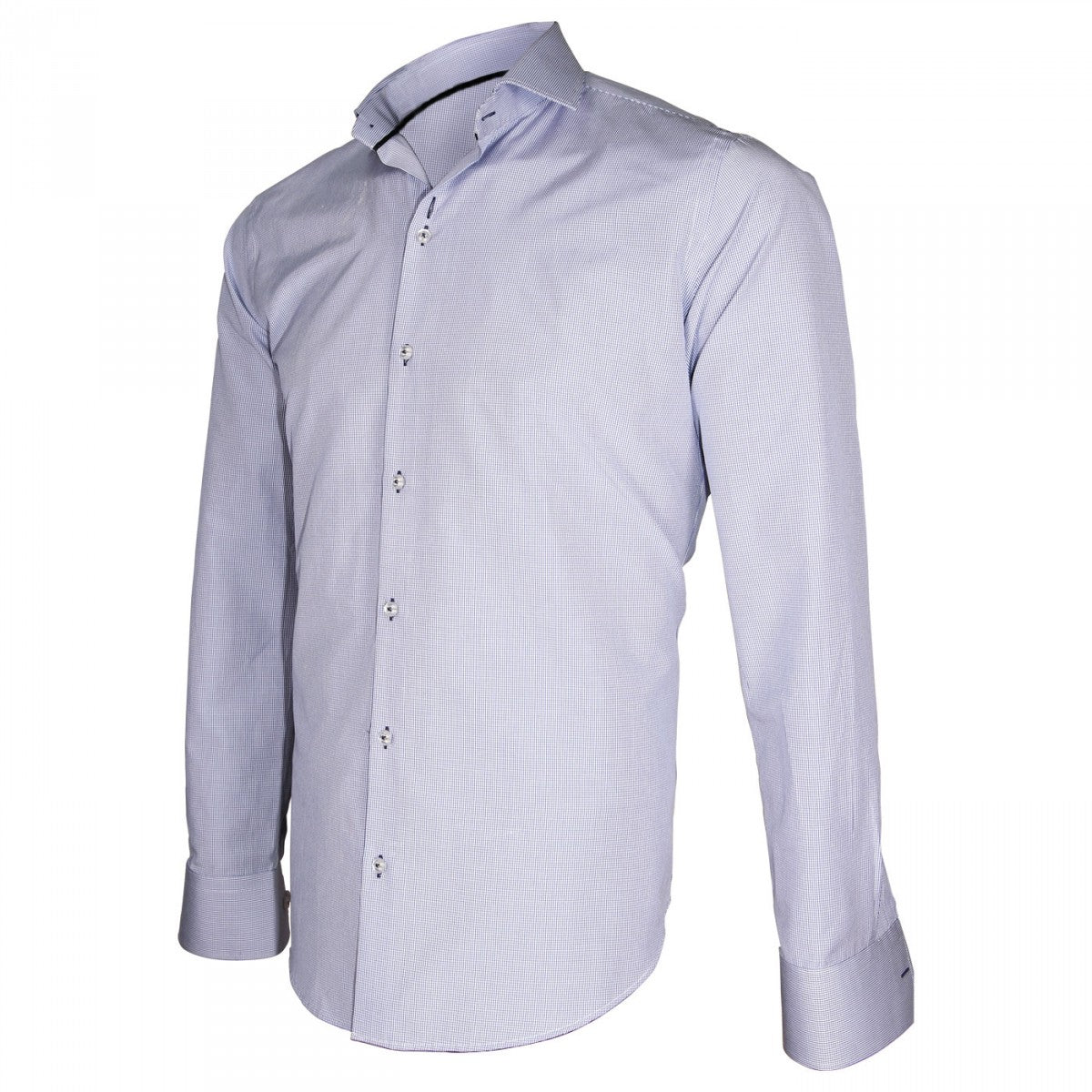 Chemise repassage facileGIANCARLO Emporio balzani T4EB5 bleu