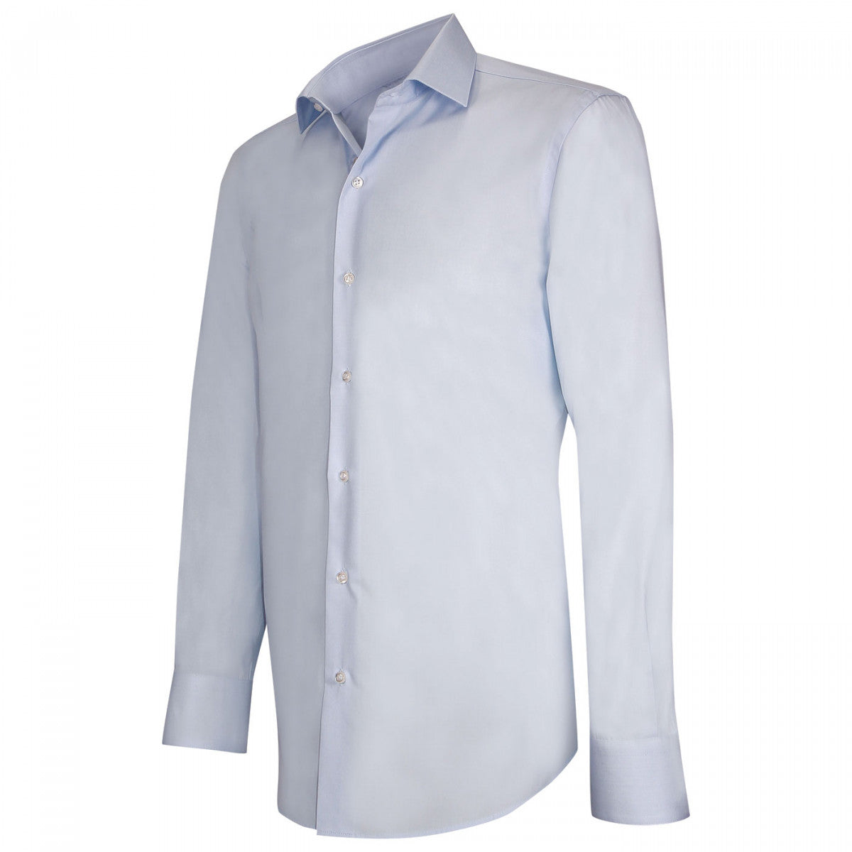 Chemise repassage facile bleu clair