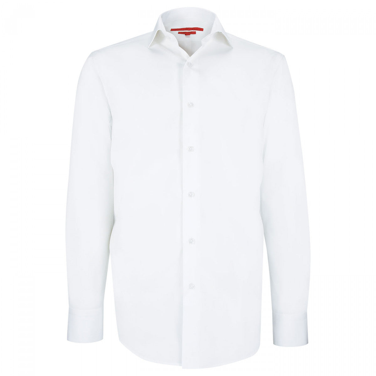 Chemise cintrée satin de coton SATINO-AA9AM1 blanc