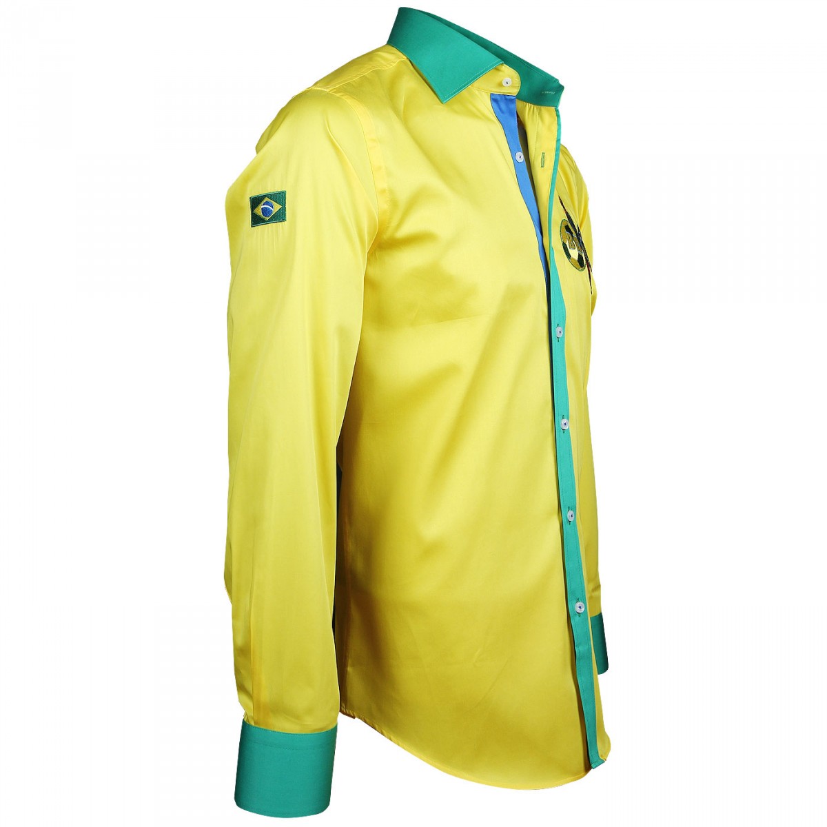 Chemise série Limitée BRAZIL Andrew Mc Allister Y1AM1 jaune