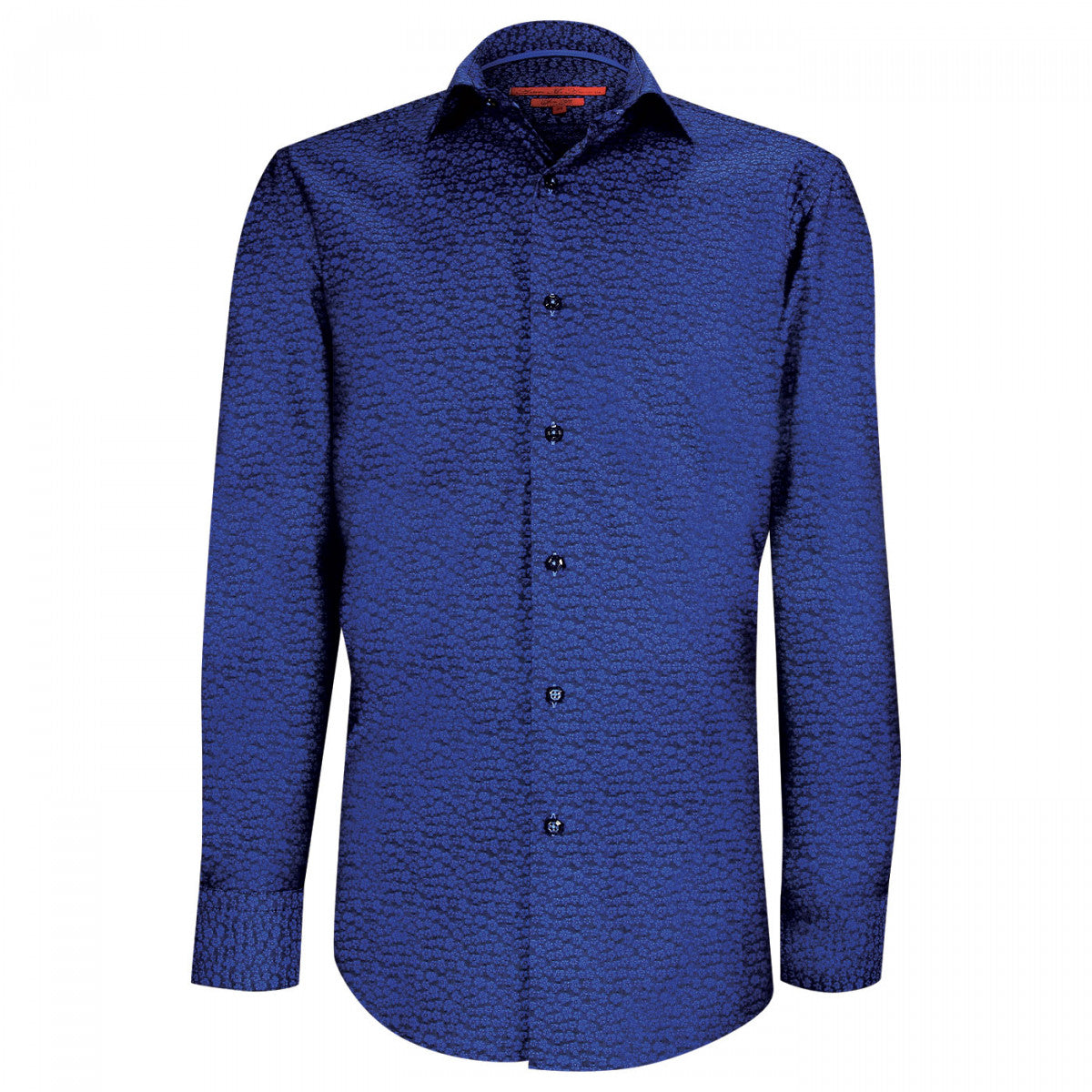 Chemise cintrée tissu liberty FLOWER AA6AM1 bleu