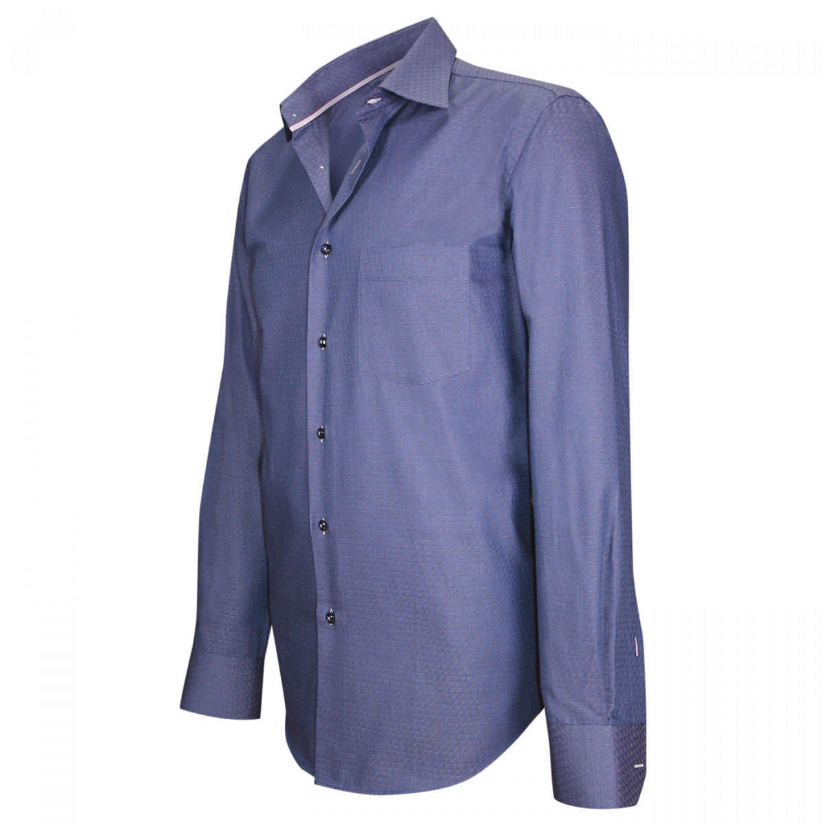Chemise tissu armuréWOVEN Andrew Mac Allister ZB21AM2 bleu