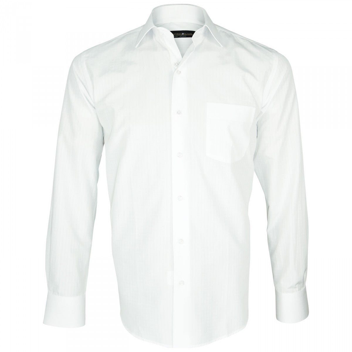 Chemise tissu armuré CLASSICO Emporio balzani Q11EB2 blanc blanc