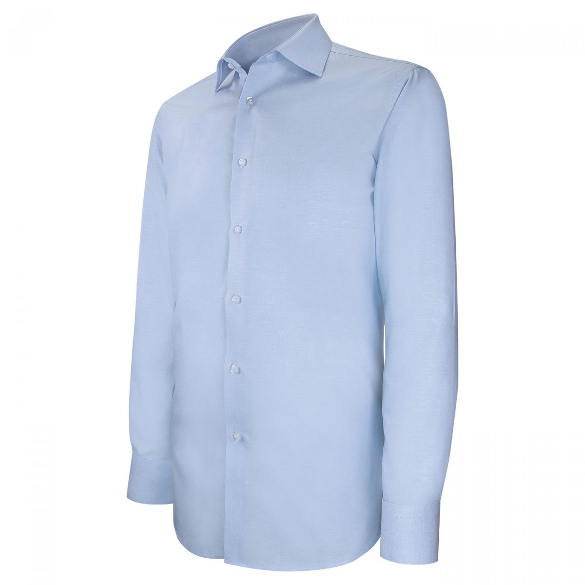 Chemise cintrée tissu oxford uni AE11AM1 bleu