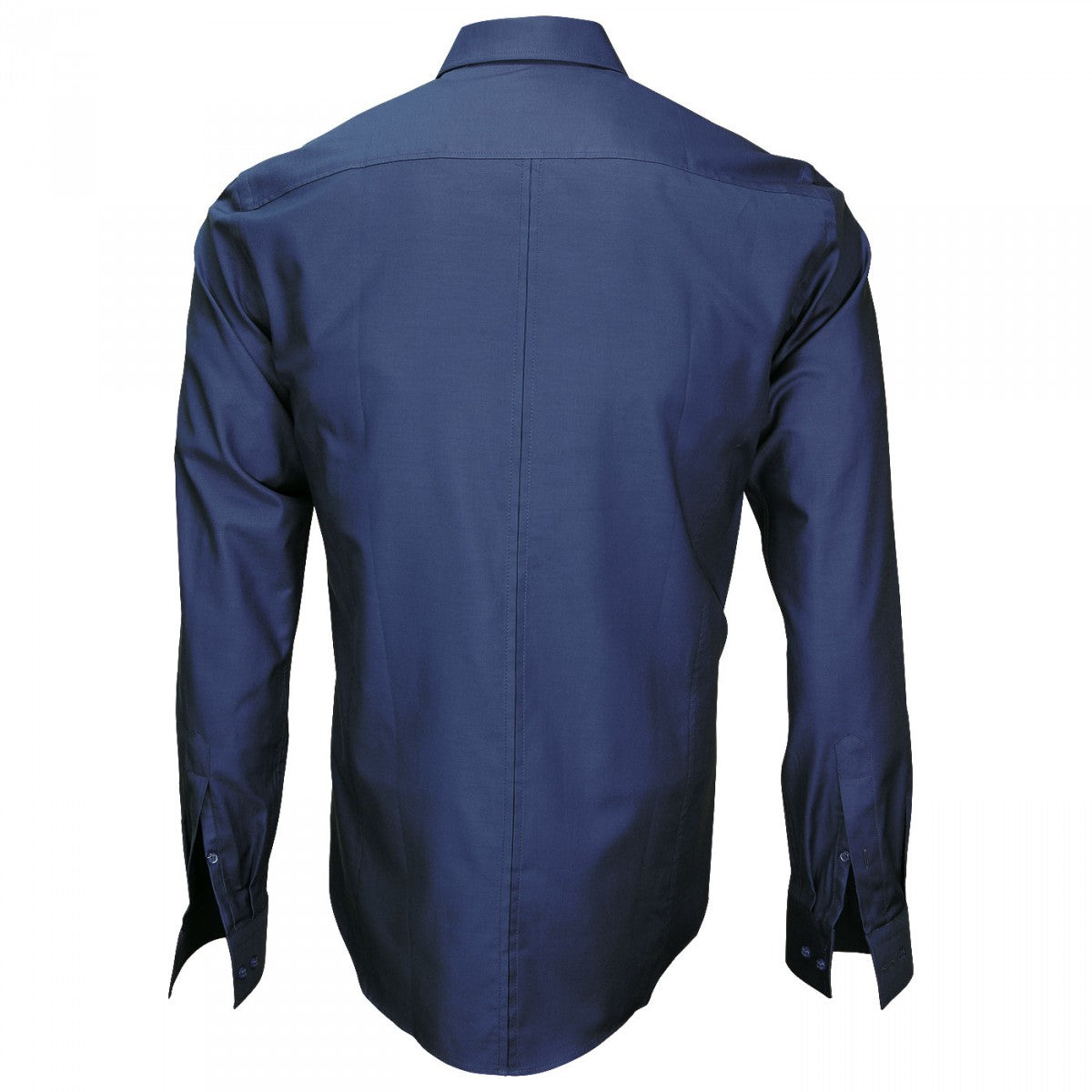 Chemise tissu pinpointPRESTIGE Emporio balzani J7EB2 bleu marine