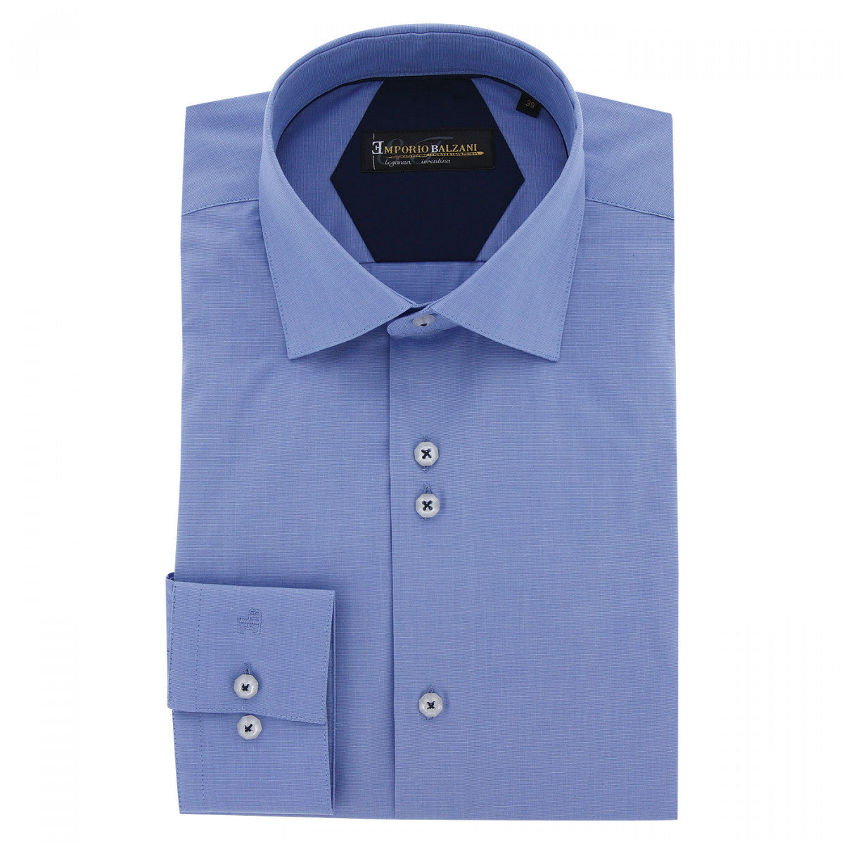 Chemise Emporio Balzani AD8EB1 bleu