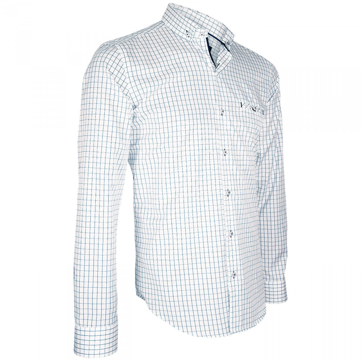 Chemise vichy AGOSTINO Emporio balzani Q13EB2 blanc